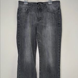 Apt. 9 Gray Straight Jeans with Vintage Appeal